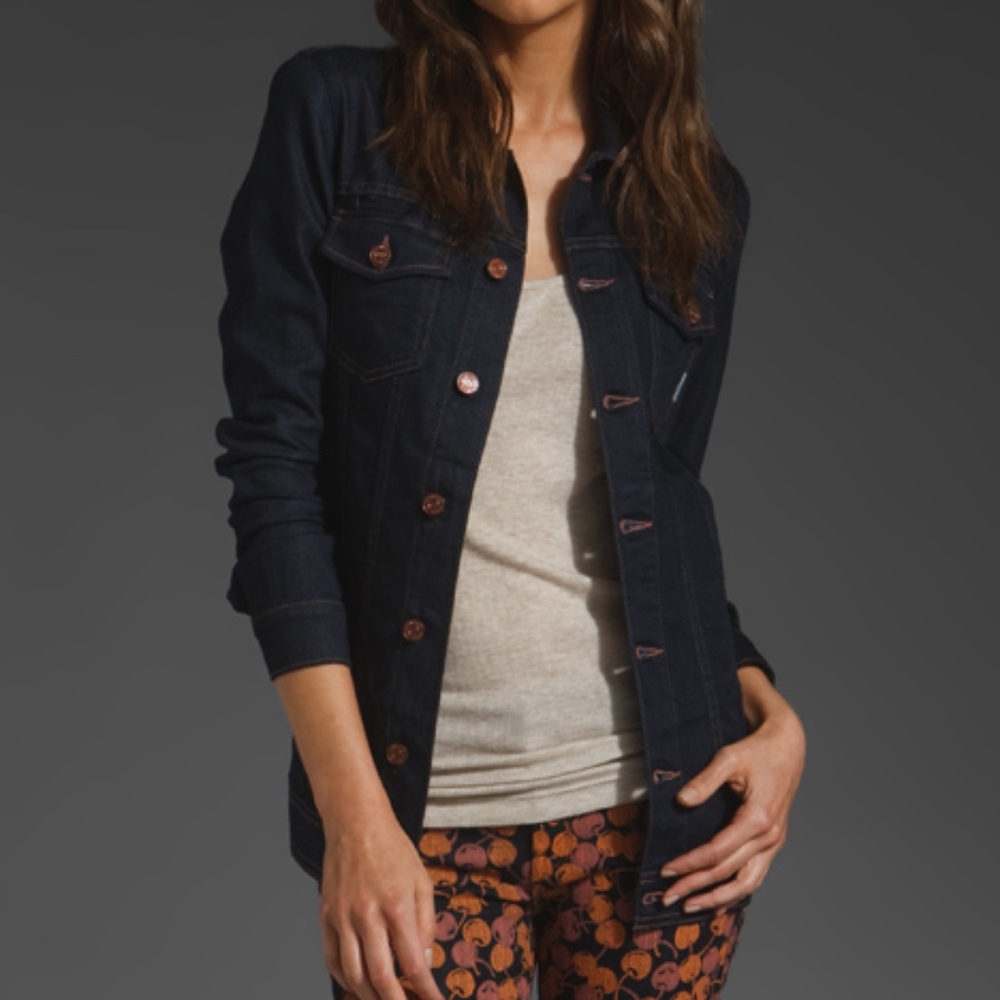 MOTHER | Hip Jacket in Touch Not the Cat (Size S)